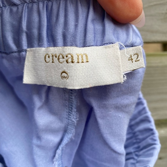 Cream silky pants - Picture 3 of 3